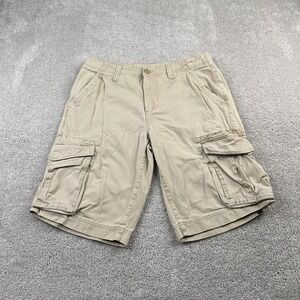 Urban Pipeline Shorts Mens 32 Tan Khaki Cargo Utility Baggy Dad Flap Pockets‎